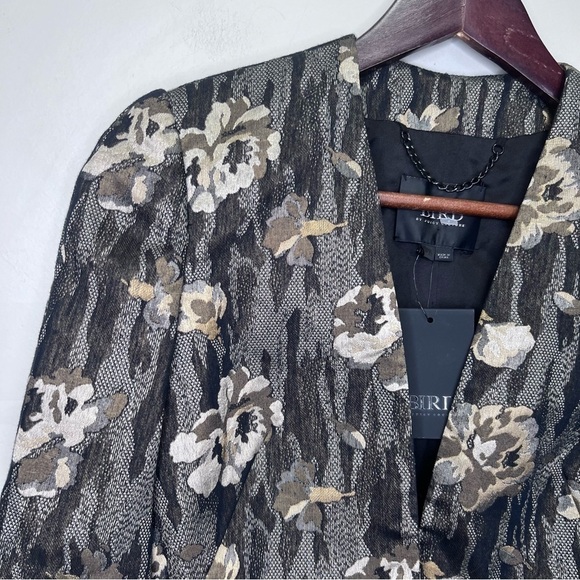 Bird by Juicy Couture Floral Jacquard Blazer Size XS NWT Mod Feminine - Picture 2 of 15